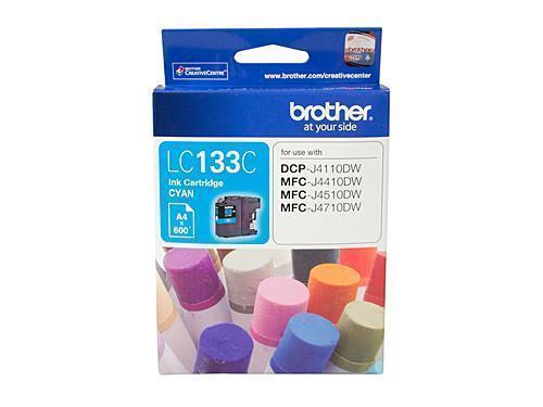 Brother LC133 Cyan Ink Cartridge