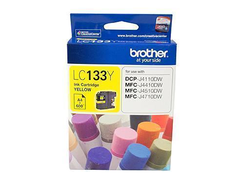 Brother LC133 Yellow Ink Cartridge