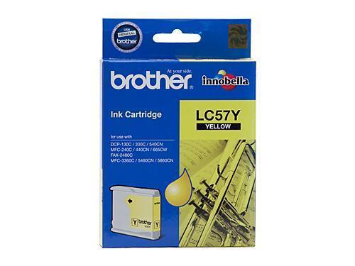 Brother LC57 Yellow Ink Cartridge