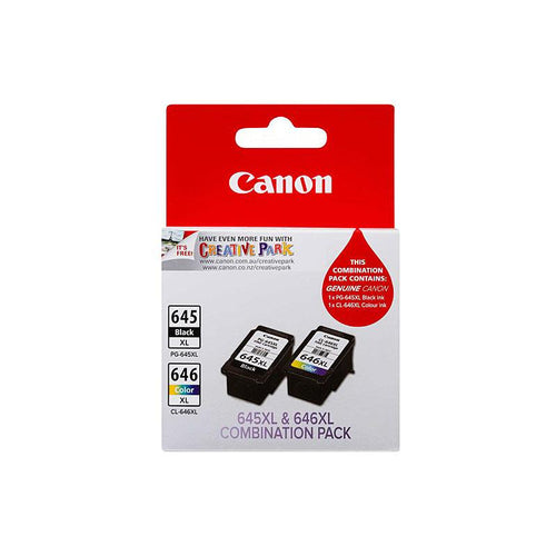Canon PG645 & CL646 XL Ink Cartridge Twin Pack