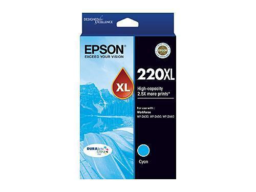 Epson 220 Cyan XL Ink Cartridge